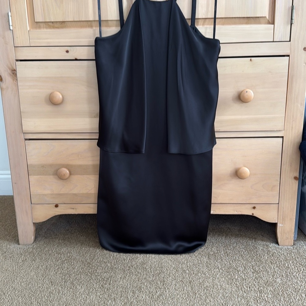 Laundry By Shelli Segal Black Backless Dress
